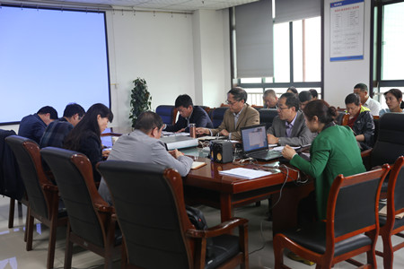 天工公司認真傳達建設集團一季度市場開發工作會精神