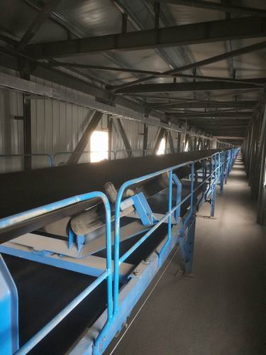 皮帶試運轉成功啦!