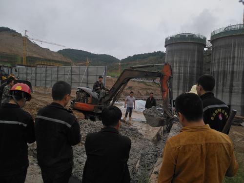 陜煤建設礦建二公司車村項目部迎戰(zhàn)入汛以來最強降雨