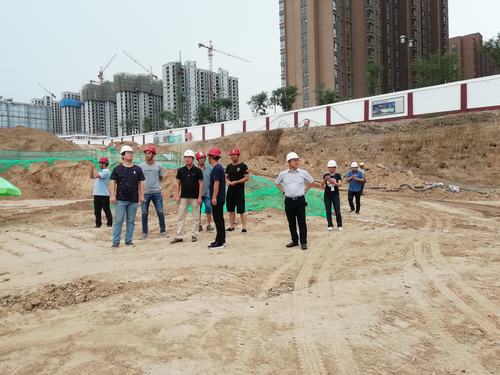 陜煤建設(shè)渭南分公司第五項(xiàng)目部禮悅閣項(xiàng)目3#、5#樓基坑驗(yàn)槽順利通過(guò)