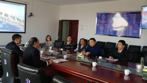 寧興剛赴內(nèi)蒙古北控京泰能源發(fā)展投資有限公司交流洽談
