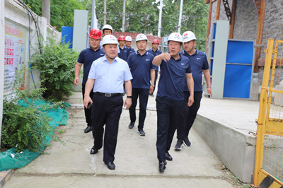 寧興剛深入陜煤建設漢中分公司檢查指導工作