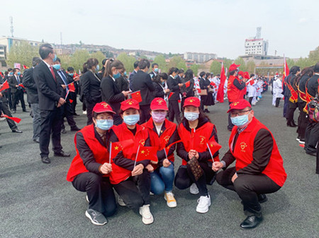 陜煤建設機電安裝公司：開展迎援鄂英雄回家志愿服務活動