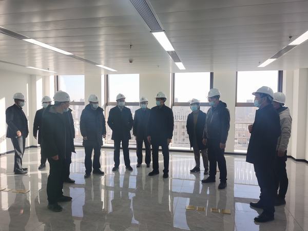 榆林市副市長(zhǎng)陳忠一行蒞臨陜煤建設(shè)榆林公司高級(jí)人才創(chuàng)業(yè)活動(dòng)中心改造工程項(xiàng)目調(diào)研指導(dǎo)工作