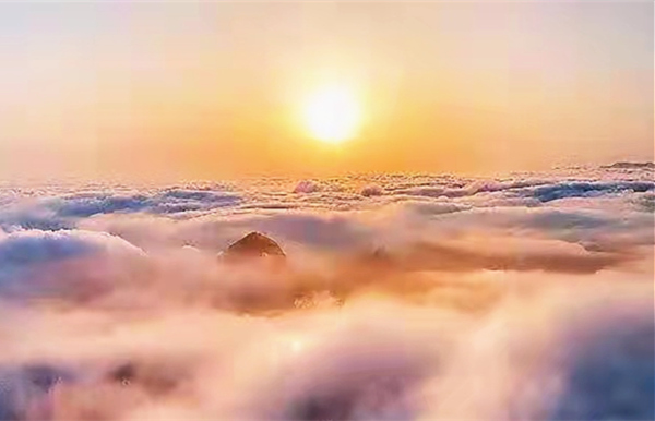 華山的美，從早到晚