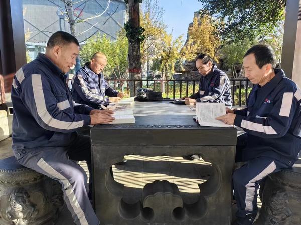 陜煤建設洗選煤運營公司檸條塔運營項目部開展“讀書好，好讀書，讀好書”廉潔故事分享會