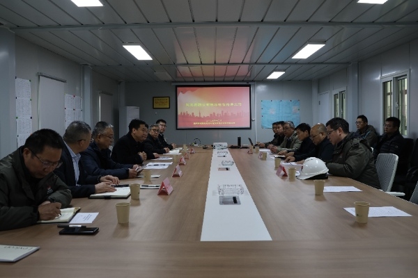 陜煤集團副總經理宋召軍到建設集團承建項目開展節前安全督導檢查