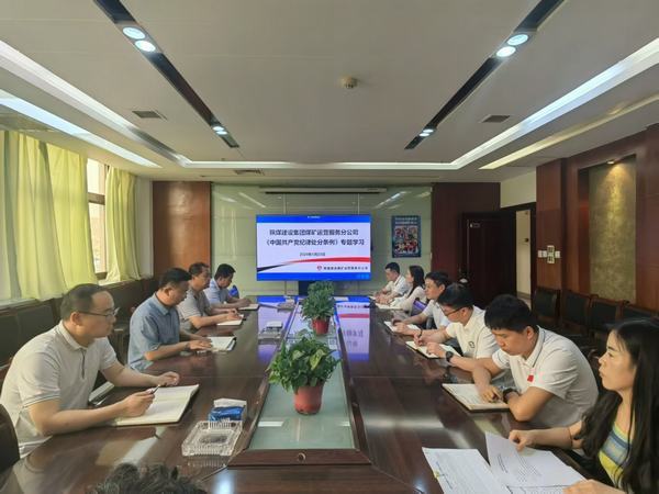 陜煤建設煤礦運營服務分公司:組織召開黨紀學習教育專題學習會議