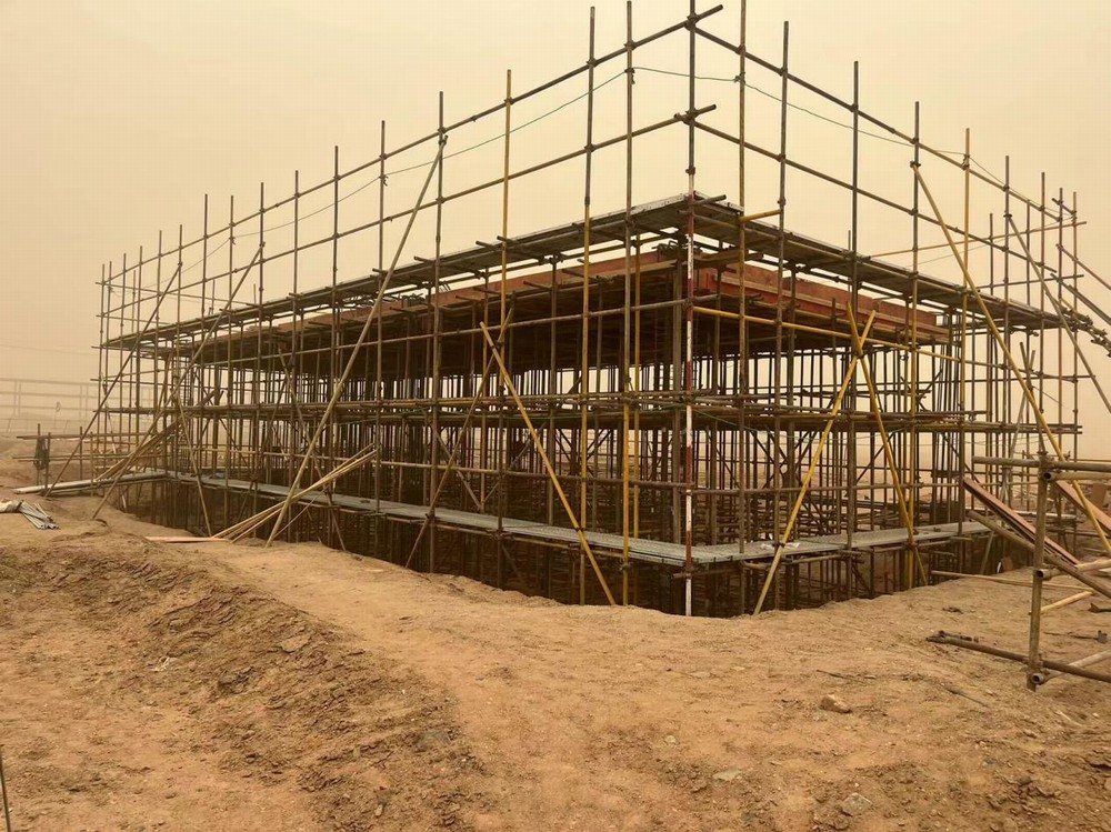 無懼高溫!奮戰當“夏” 項目建設“熱浪滾滾”