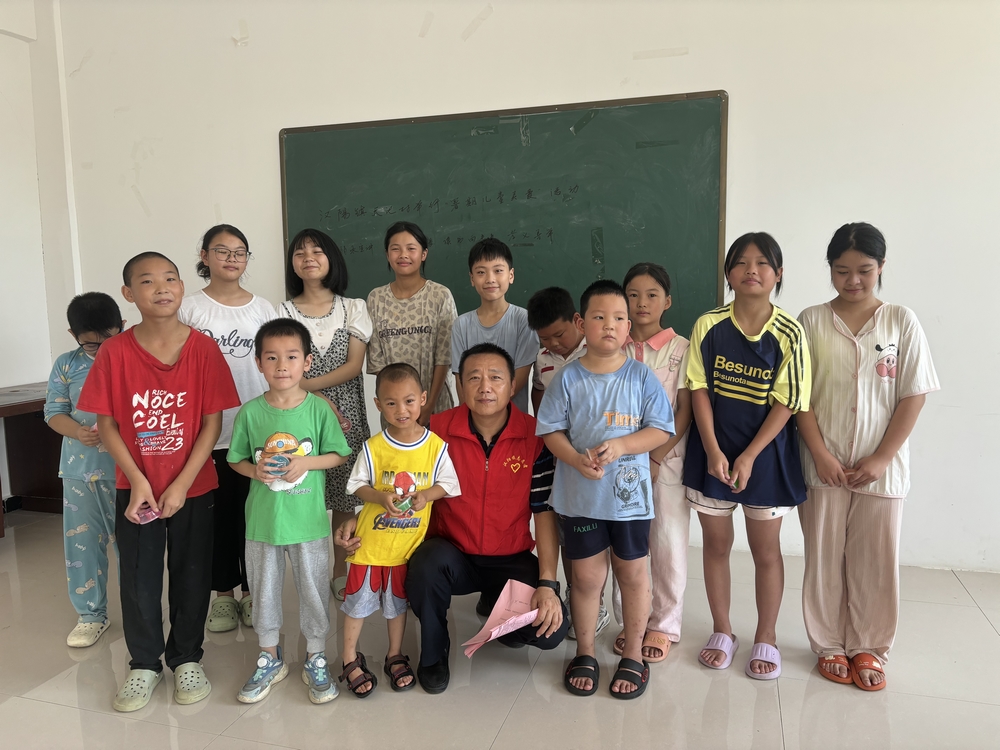 陜煤建設定點幫扶村:開展暑期關愛兒童防溺水活動