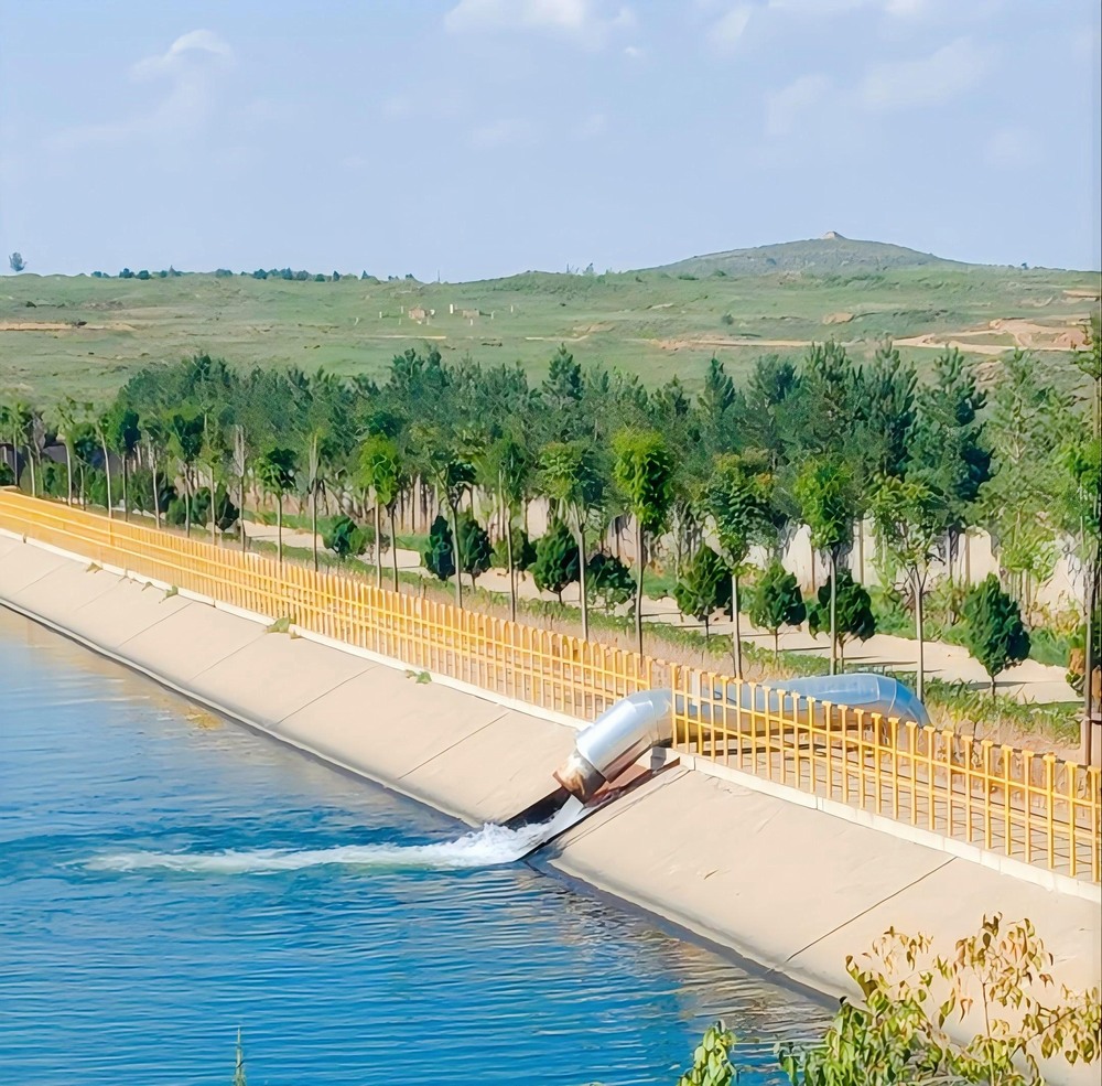 陜煤建設路橋分公司神木中水綜合利用項目順利通過全線帶水試運行