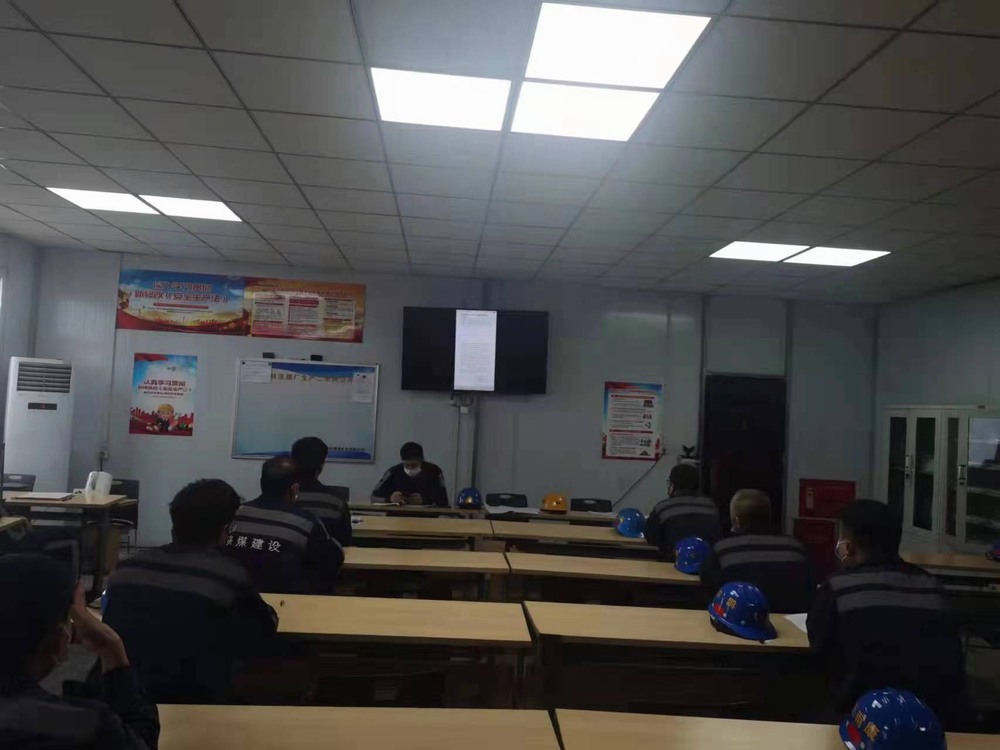 陜煤建設洗選煤運營公司紅柳林洗煤廠項目部： 以人為本 把健康“請進門”