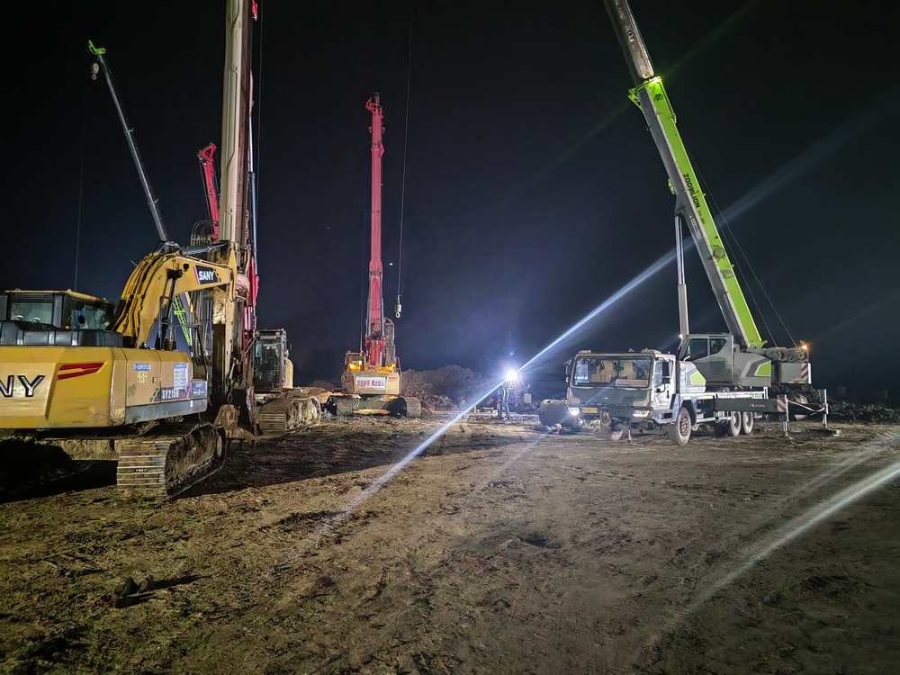 陜煤建設韓城分公司土建四項目部:夜幕下的奮斗,鑄就精品工程輝煌篇章