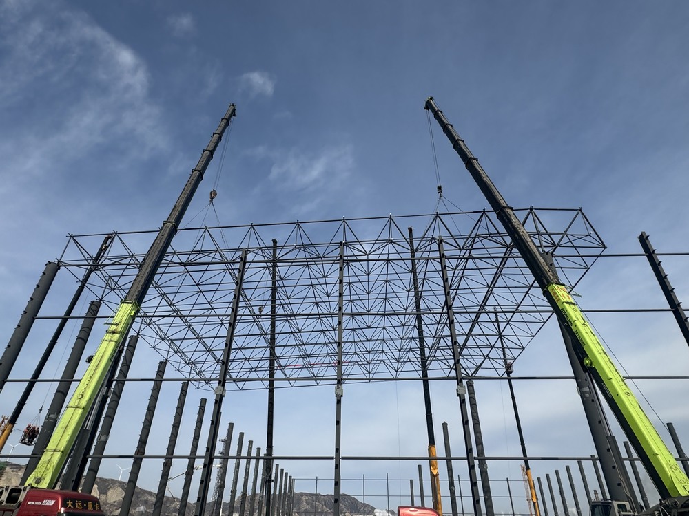 陜煤建設天工公司土建第二十一項目部:勇戰低溫,擎起建設新高度